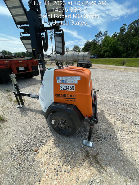 2023 Generac MLT2 Diesel, Flex Switch 120V Input, Powerzone Controller, (4) 320W LED Lights, 4kW Generator, 39.9 Gal Fuel Tank, 2" Ball, T3