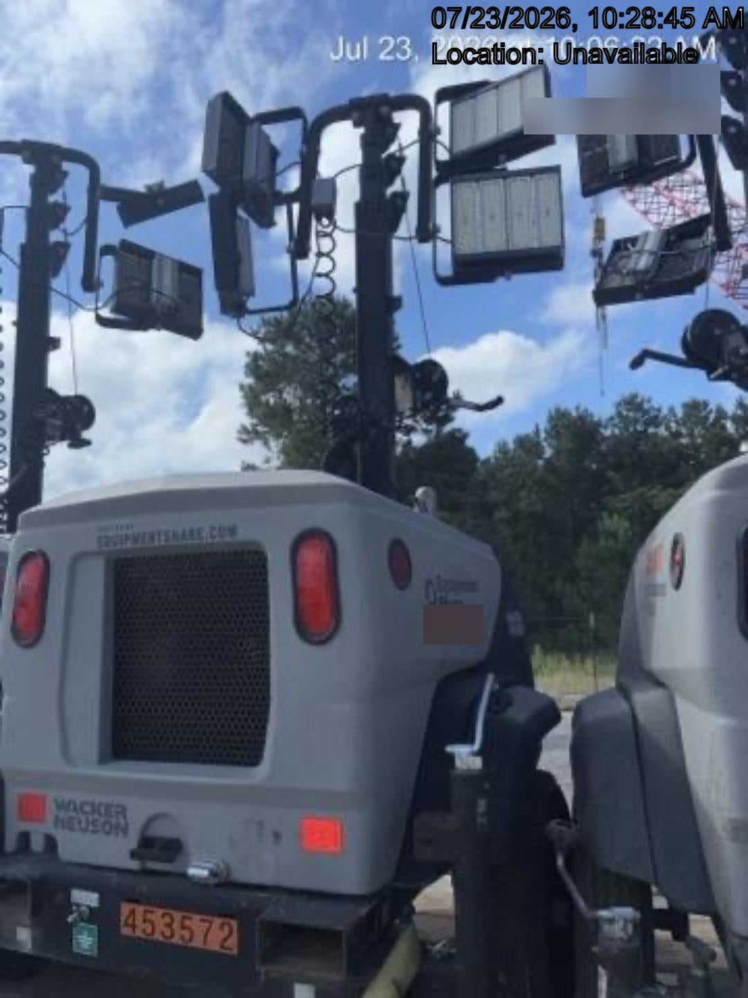2024 Wacker Neuson LTT4 Diesel, Kohler KDW702, Deep Sea Controller, Auto Start, LED 320W, Bypass Outlet, T3