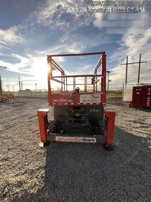 2017 SKYJACK SJ6826 RT