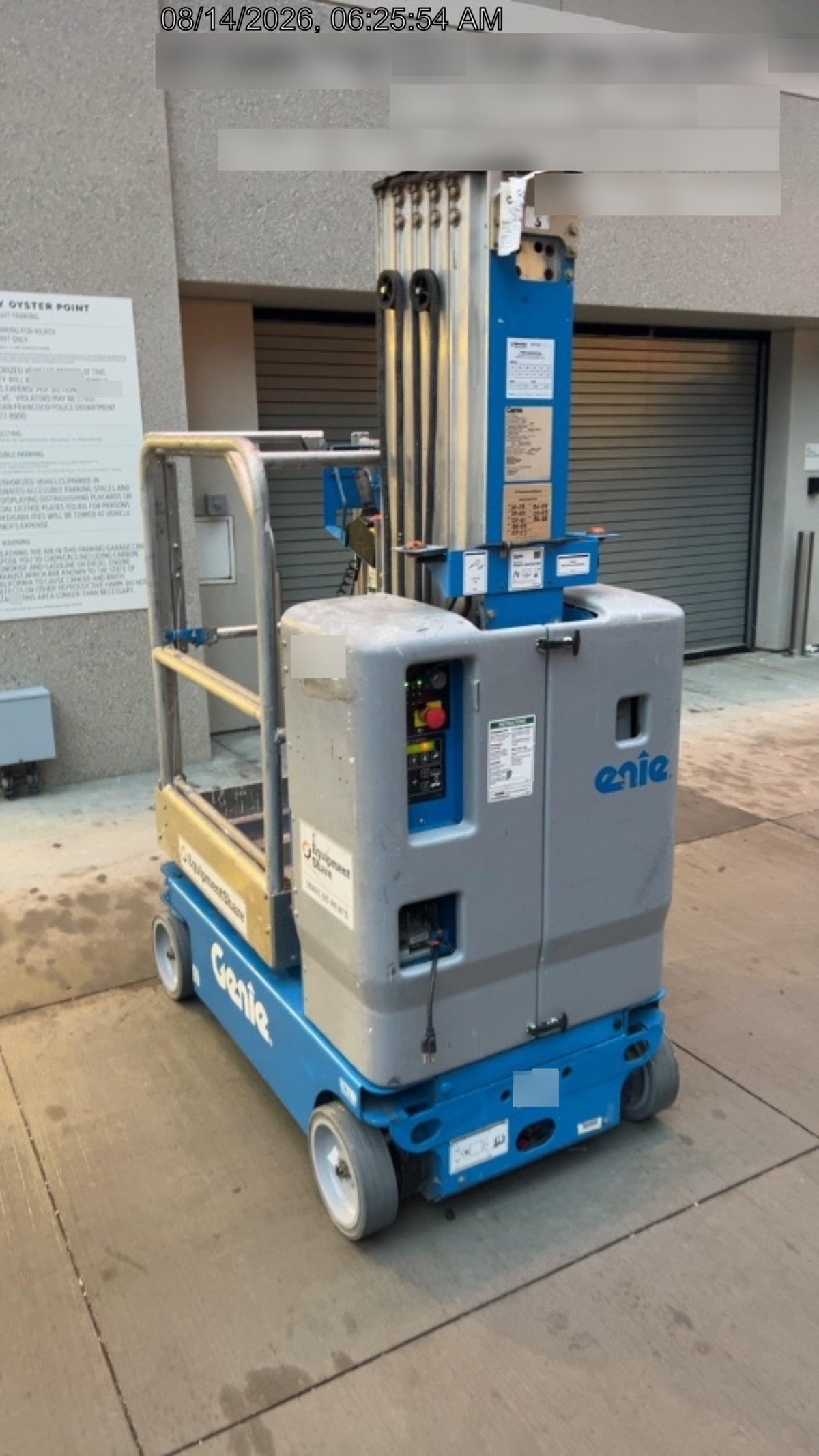 2019 GENIE GR-20