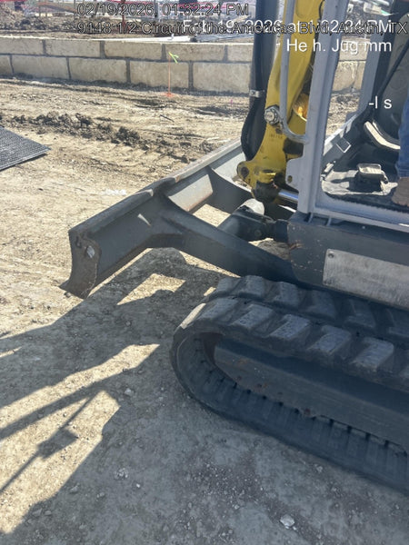 2018 Wacker Neuson EZ53 EZ53 12K Track Excavator, TRK,LGD,CNPY,PC, TRK,LGD,CNPY,PC, Manual QC, Hydraulic Thumb, Buckets: 24" , 18"