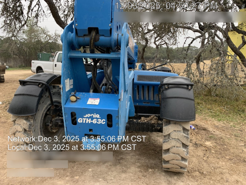 2017 Genie GTH-636 Genie GTH636, Solid RT Tires, T4F, worklights (LED, rear), Open ROPS