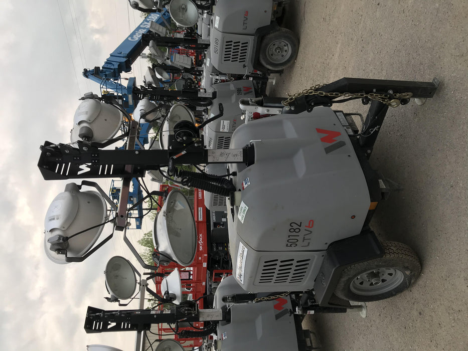 2019 Wacker Neuson LTV6L-MH Mobile Light Tower w/Fuel Level Sensor Installed