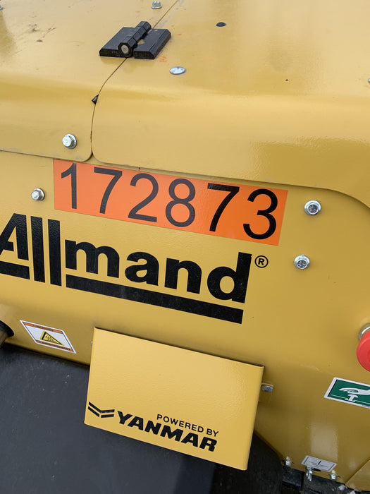 2021 Allmand NLV3GR (4) LED Light Fixture 350W, 23' Vertical Mast, 3kW Prime, Towable, Deep Sea L401, Leveling Jacks, Yanmar T4F 5.8hp