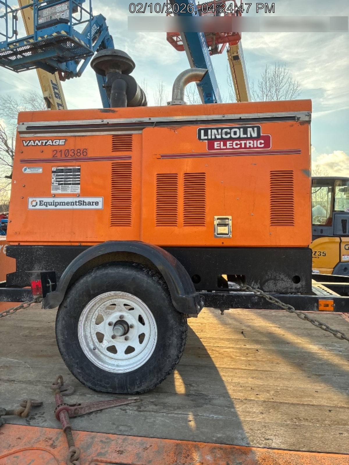 2022 Lincoln Electric Vantage 549X VANTAGE 549X READY-PAK 3