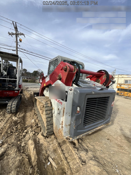2019 Takeuchi TL12V2C Cab/Heat/AC, Back-up Alarm, Hydraulic QC w/80" HD Tooth Bucket
