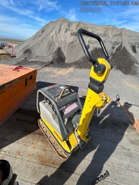 2024 Wacker Neuson DPU6555Heh Hatz Diesel, Reversible Plate Compactor, electric start