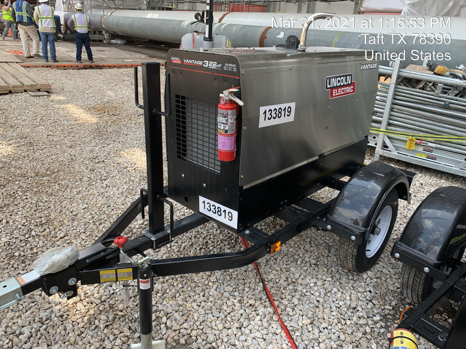 2021 Lincoln Electric Vantage 322 Ready Pak 3