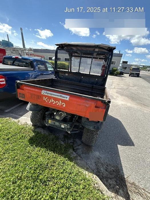 2020 Kubota RTV-X900 4wd Utility Cart, Diesel, 2 Seat, LED Strobe, Windshield Tempered Glass, Plastic Canopy, Wire Harness Kit, Backup Alarm