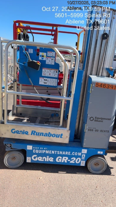 2025 GENIE GR-20