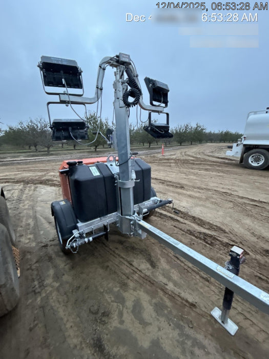 2024 Wanco WLTT-4MM4K Diesel, Deep Sea Controller, Shore Power Plug, Auto Start, (4) 350W LED Floodlights, 4kW Generator, 60 Gal Fuel Tank, 2" Ball, T3