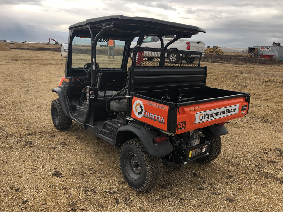 2020 Kubota RTV-X1140W-H 4WD, LED Strobe, Windshield Tempered Glass, Plastic Canopy, Wire Harness Kit, Backup Alarm