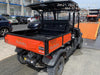 2022 Kubota RTV-X1140W-H Plastic Canopy, Windshield Acrylic Clear, LED Strobe Light, Wire Harness Kit, Back up Alarm