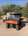 2021 Kubota RTV-X1140W-H Plastic Canopy, Windshield Acrylic Clear, LED Strobe Light, Wire Harness Kit, Back up Alarm