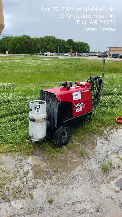 2021 Lincoln Electric Ranger 305 LPG Ranger® 305 LPG Engine Driven Welder
(Kohler®) One-Pak