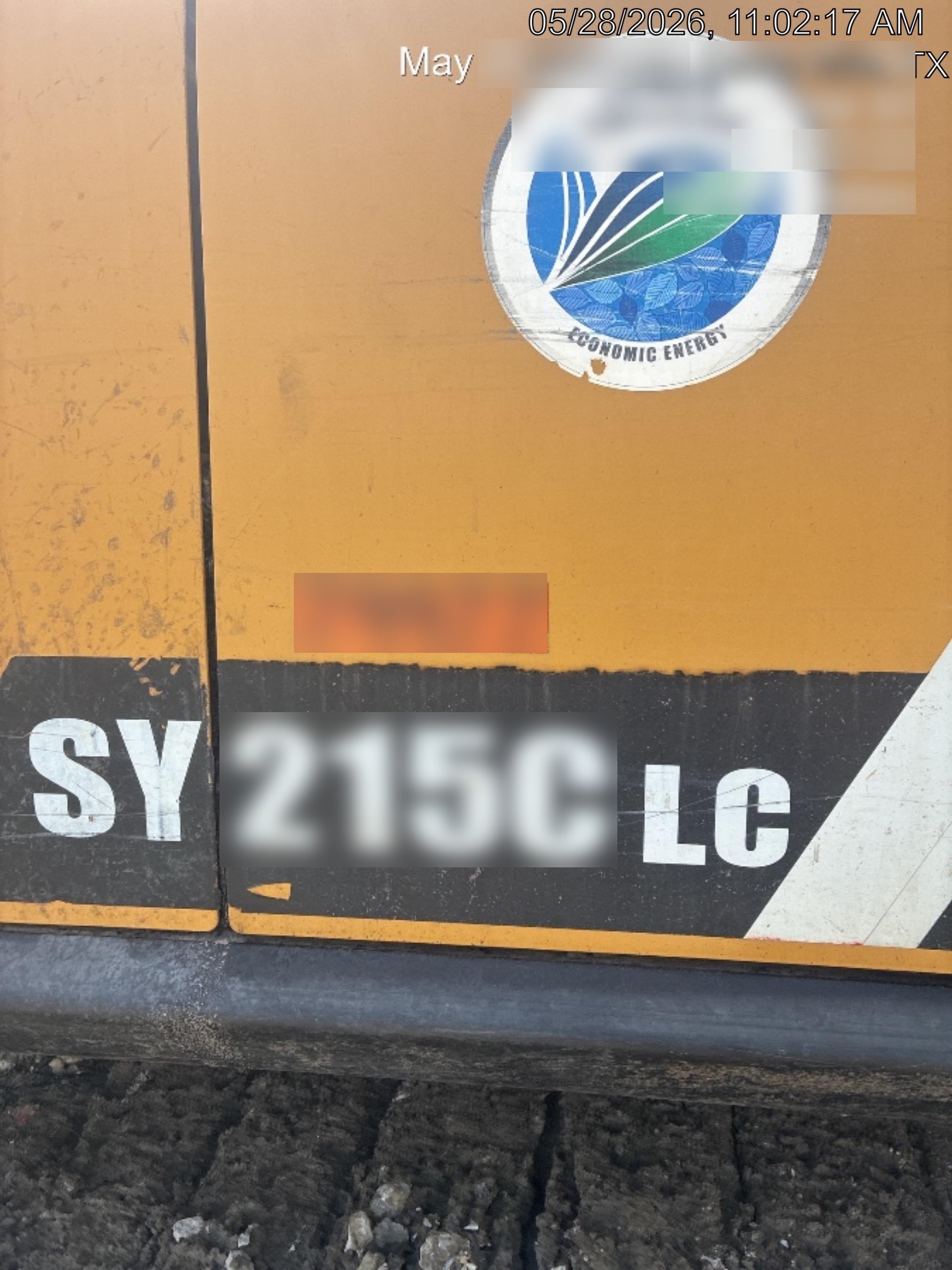 2020 SANY SY215