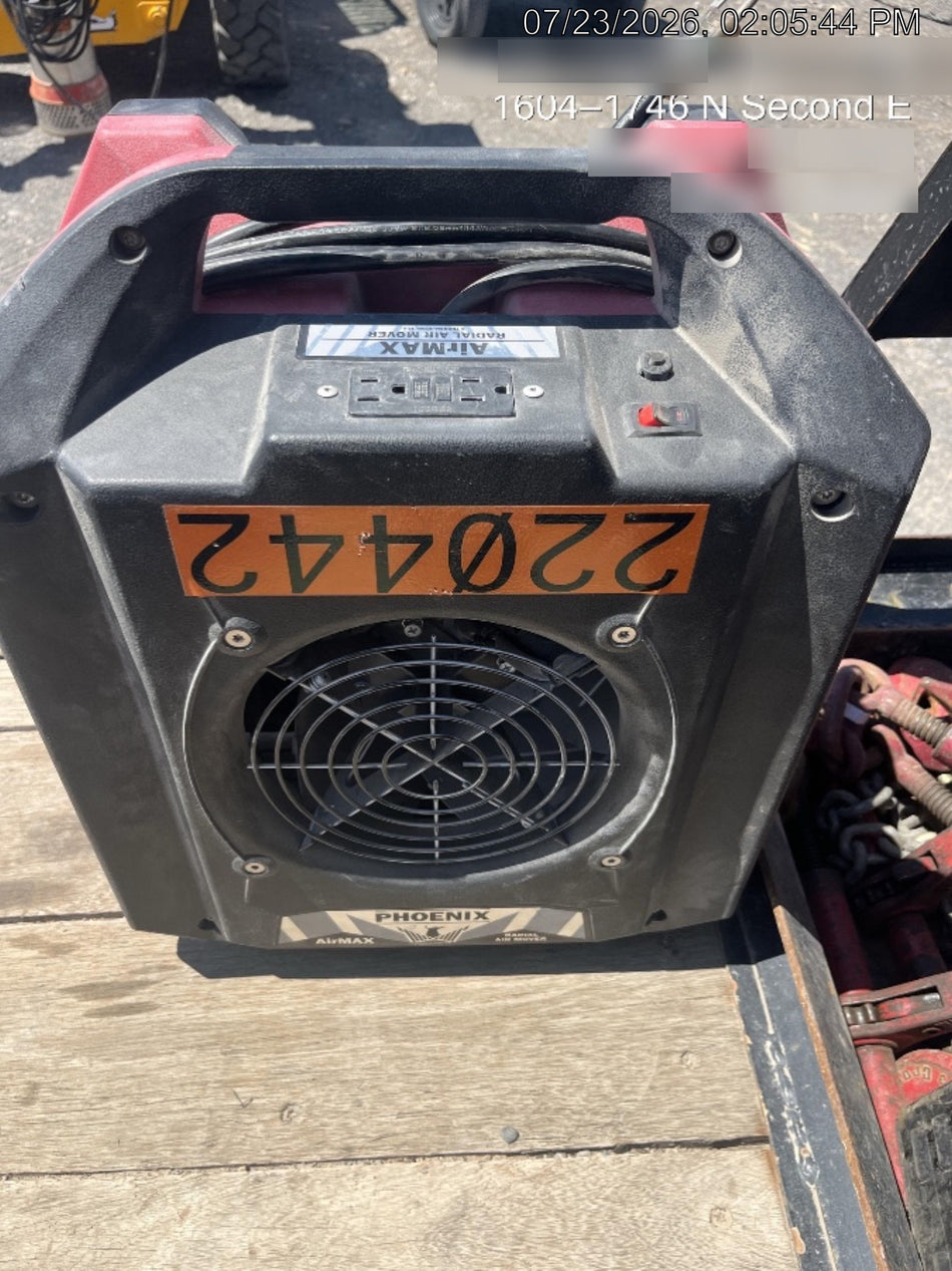 2022 PHOENIX AirMAX Radial Air Mover