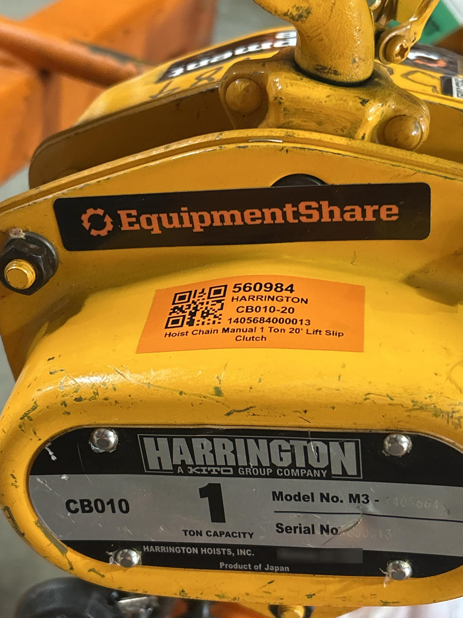2025 HARRINGTON CB010-20