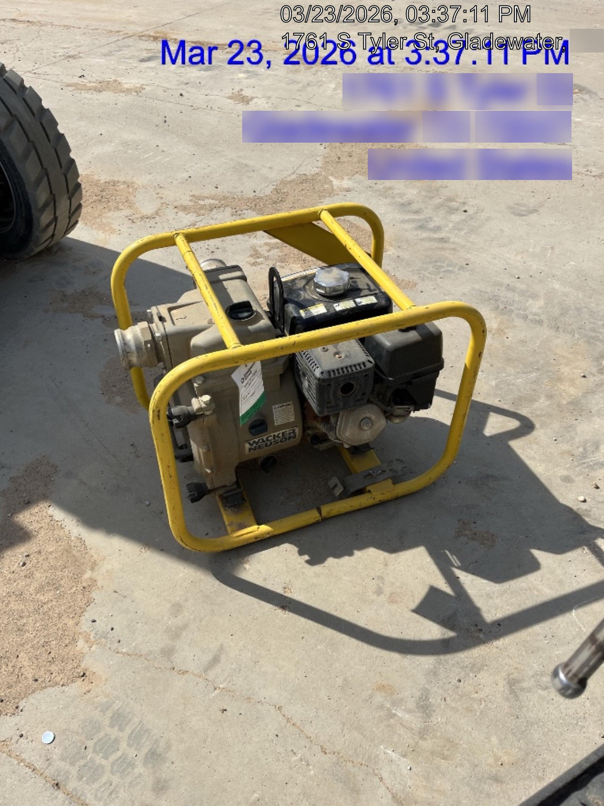 2021 WACKER NEUSON PT3A