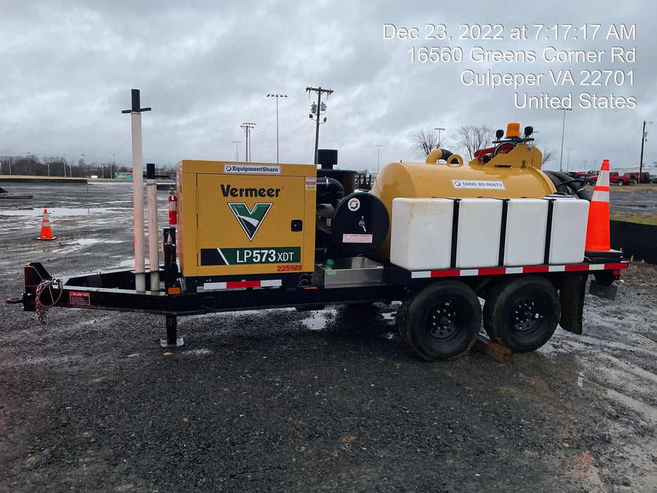 2022 Vac-Tron LP573XDT T4 Koehler Diesel Engine, 500 Gallon Debris Tank, x2 100 Gallon Water Tanks