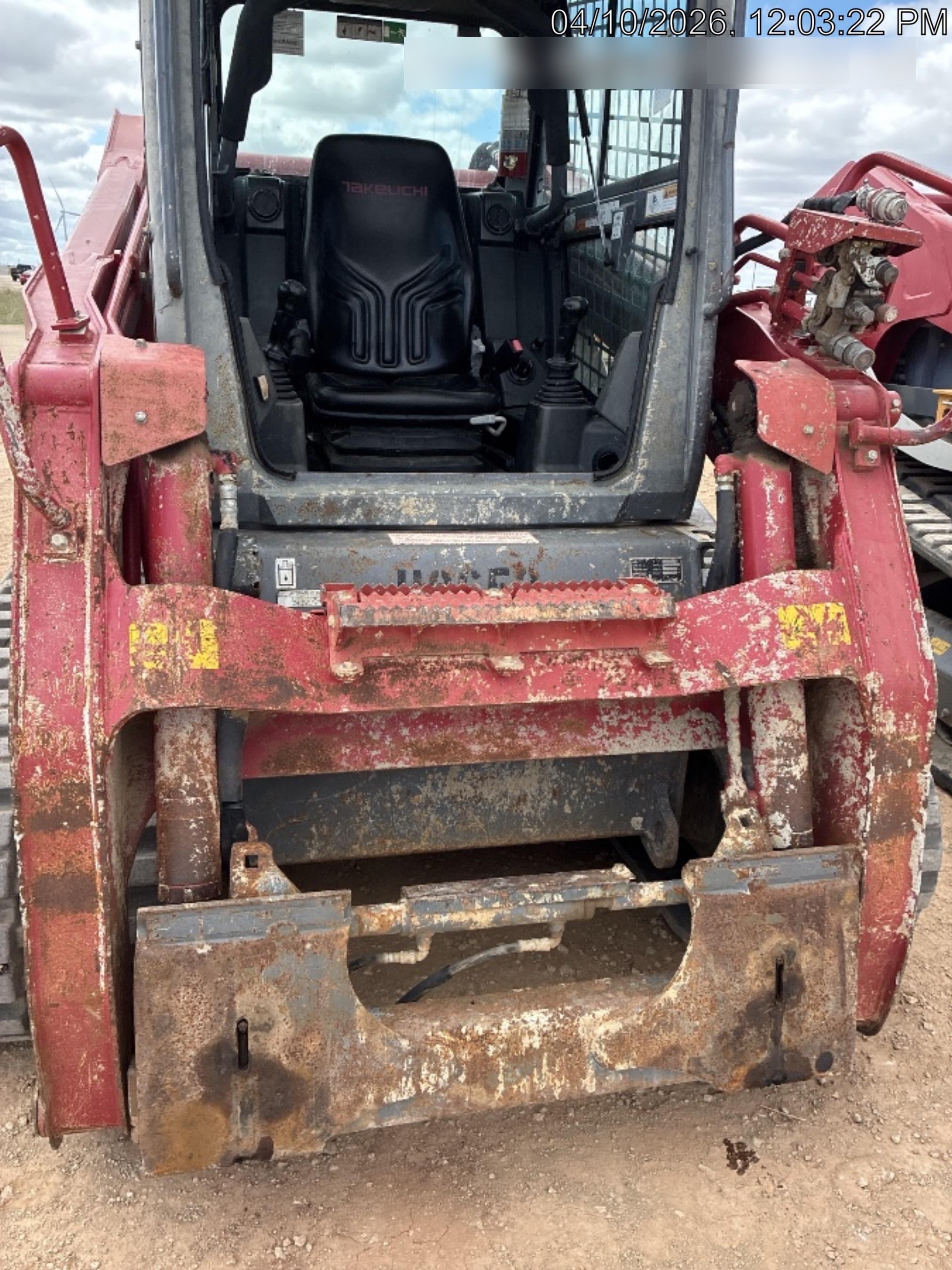 2020 Takeuchi TL12V-2 Cab, Rubber Track
