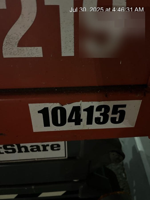 2020 Skyjack SJIII-3219 Solid NM Tires, Half height spring hinged entry gate, Dual Beacons, 800W Inverter