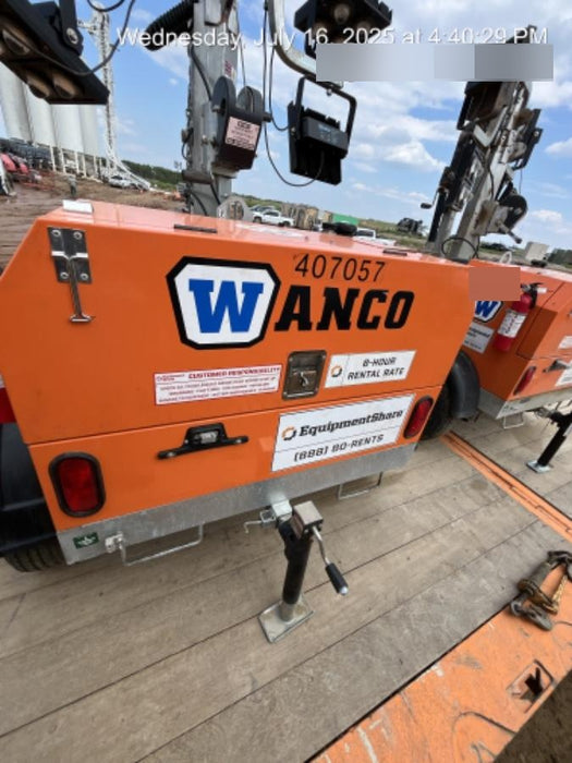 2024 Wanco WLTT-4MM4K Diesel, Deep Sea Controller, Shore Power Plug, Auto Start, (4) 350W LED Floodlights, 4kW Generator, 60 Gal Fuel Tank, 2" Ball, T3