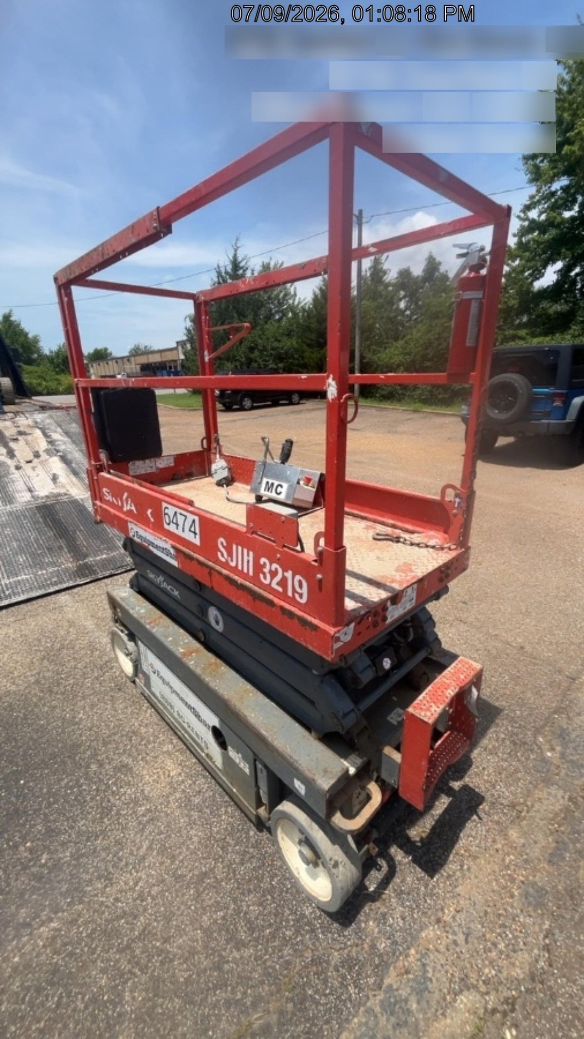 2017 Skyjack SJIII-3219 Skyjack SJ3219, Extended Warranty 5yr/5k hr