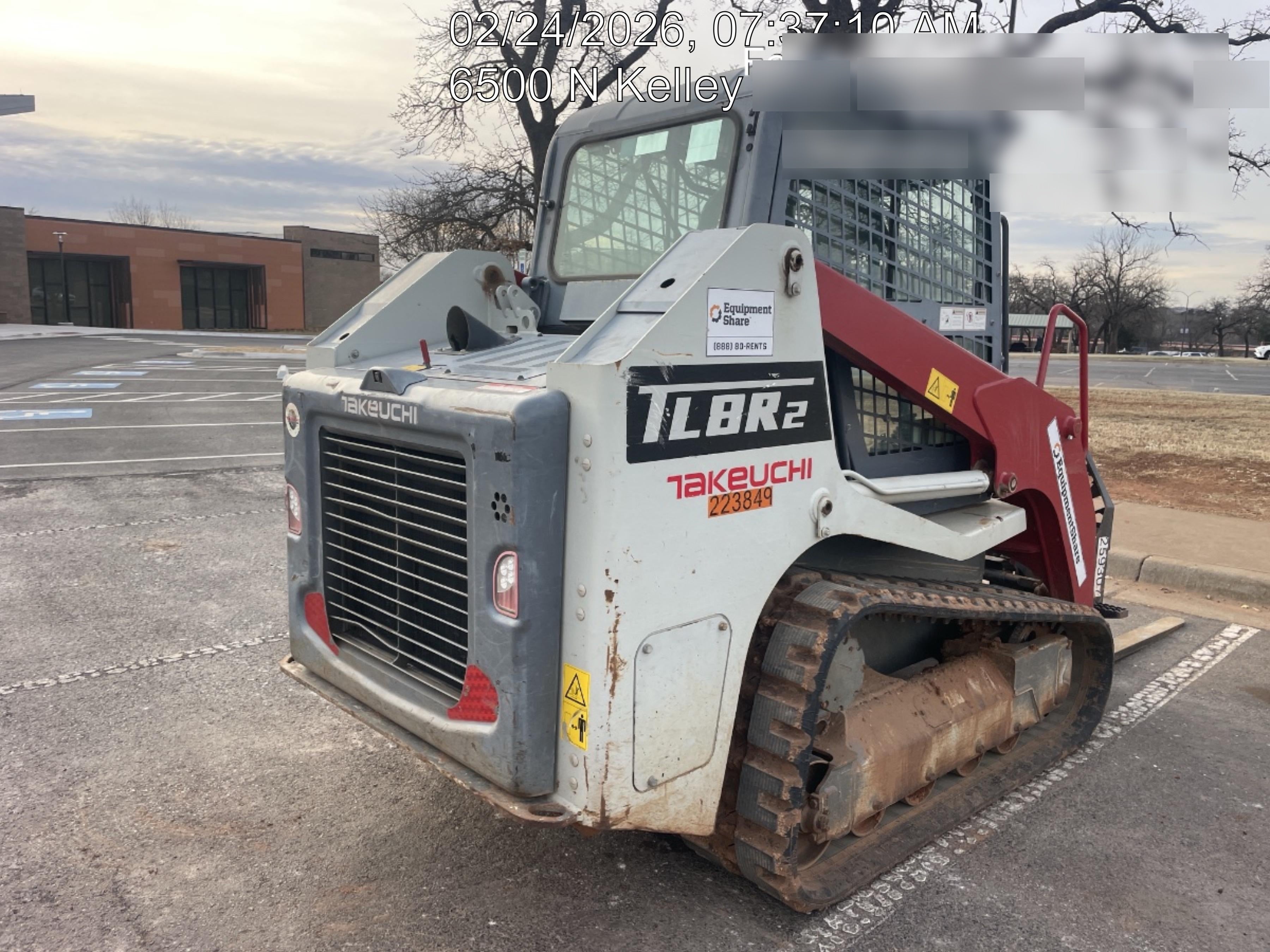 2022 TAKEUCHI TL8R2-CR