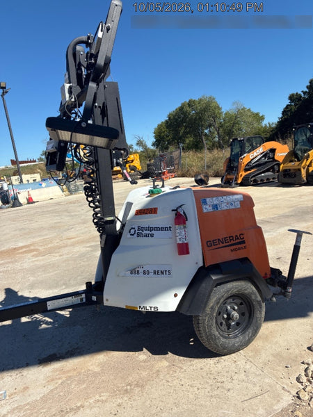 2024 Generac MLT2 Diesel, Flex Switch 120V Input, Powerzone Controller, 
(4) 320W LED Lights, 4kW Generator, 39.9 Gal Fuel Tank, 2" Ball, T3