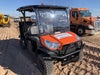 2022 Kubota RTV-X1140W-H Plastic Canopy, Windshield Acrylic Clear, LED Strobe Light, Wire Harness Kit, Back up Alarm