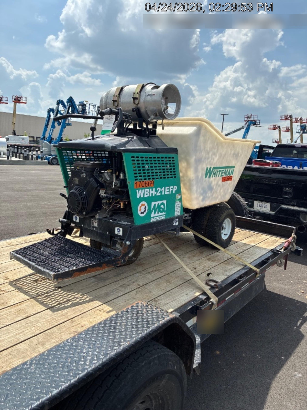 2021 MULTIQUIP WBH-21EFP