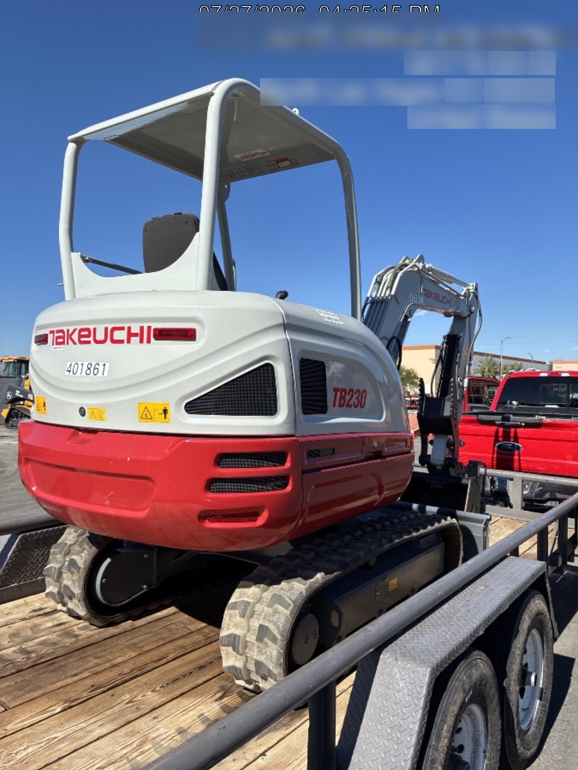 2024 TAKEUCHI TB230R