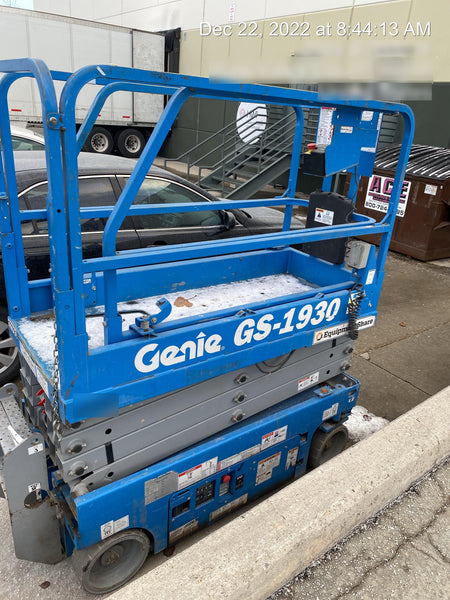 2018 Genie GS-1930 Genie GS-1930 w/Fixed Rail, Chain Entry