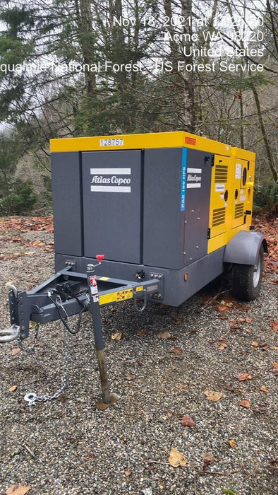 2021 ATLAS COPCO PAS 100 HF CS Enclosed