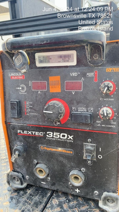 2022 LINCOLN ELECTRIC FLEXTEC 350X