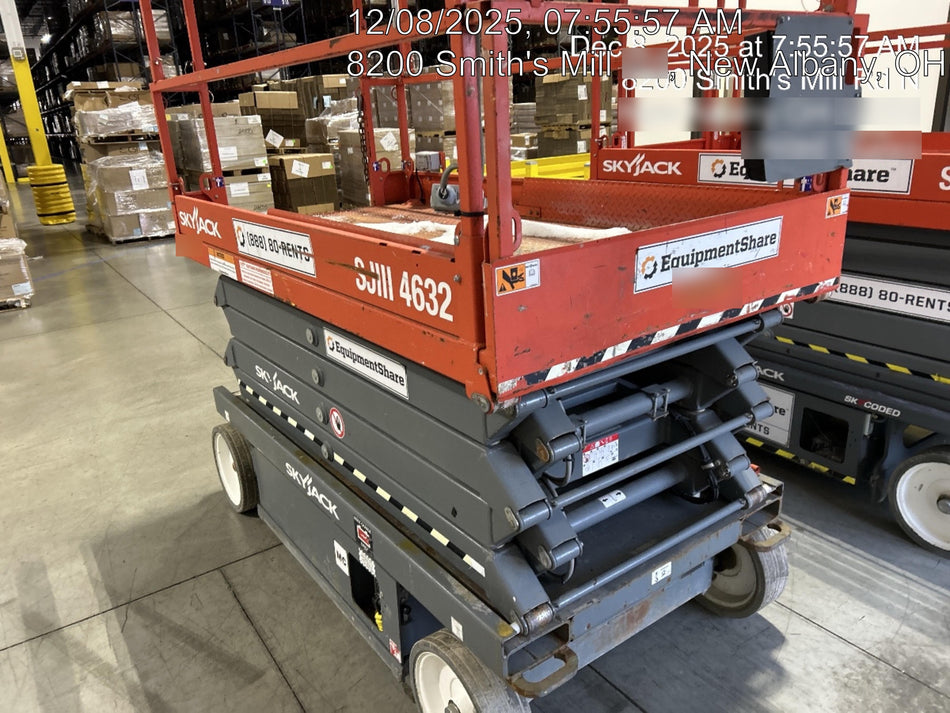 2018 Skyjack SJIII-4632 Standard Rental Specs