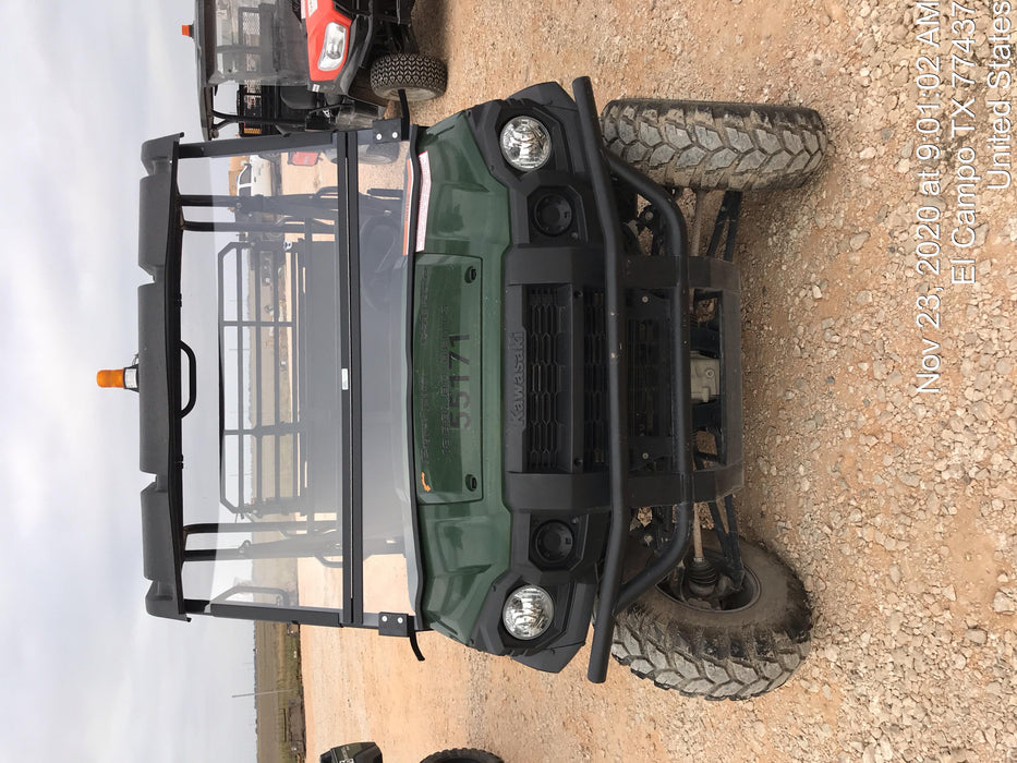 2019 Kawasaki Mule PRO-DXT Standard Options, Backup Alarm, Beacon, Plastic Hard Top, Poly Windshield, Horn Kit