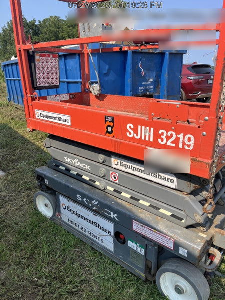 2019 Skyjack SJIII-3219 Standard w/Trojan Batteries