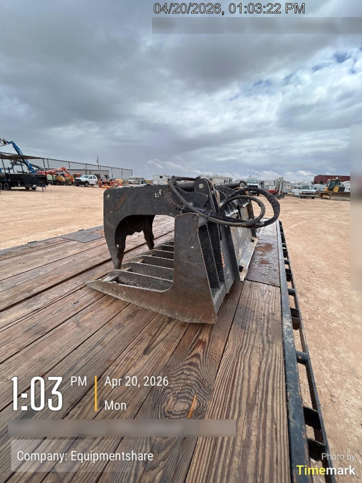 2018 PALADIN 78" Skeleton Grapple Bucket - Paladin