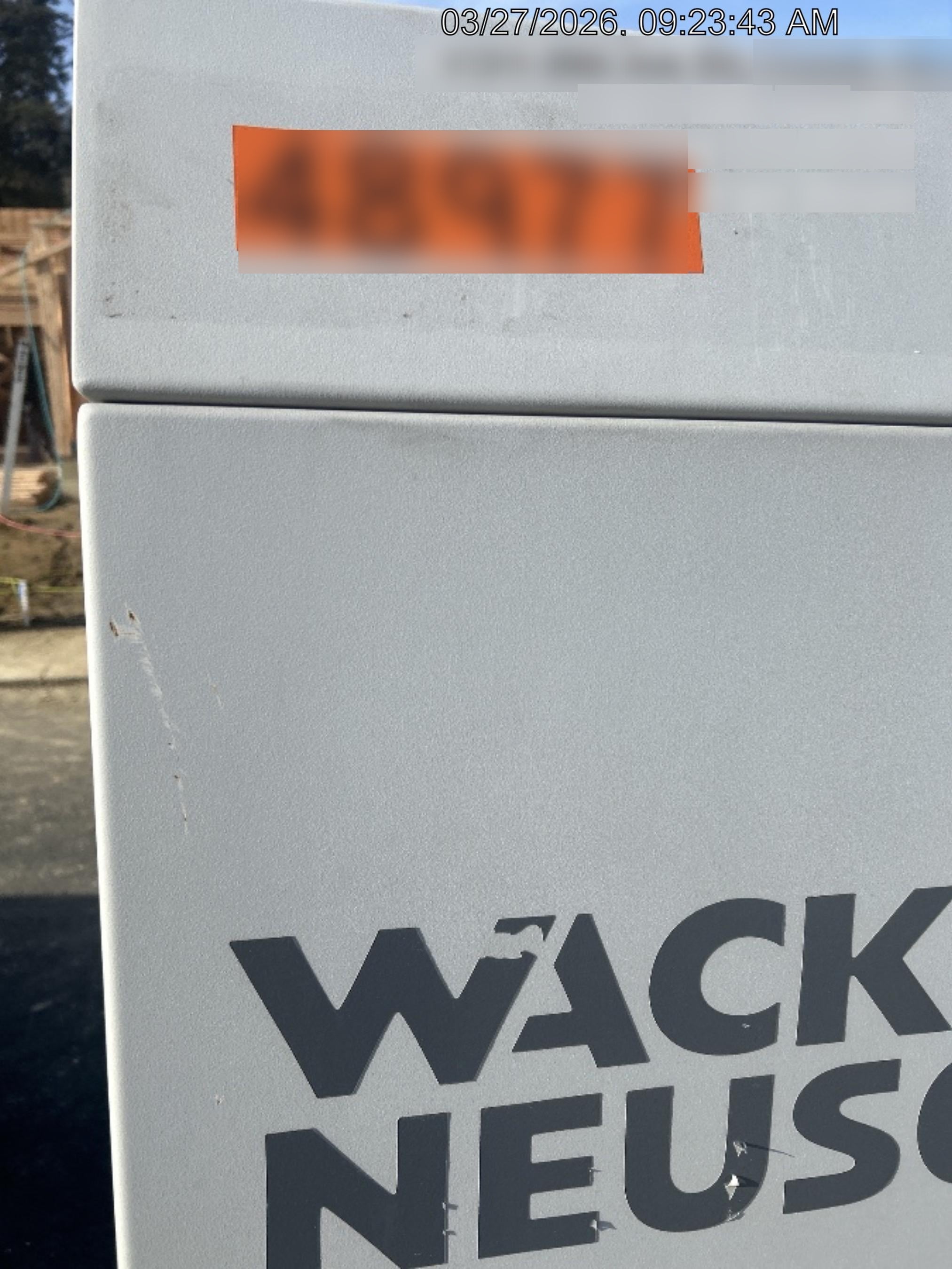 2019 WACKER NEUSON G50