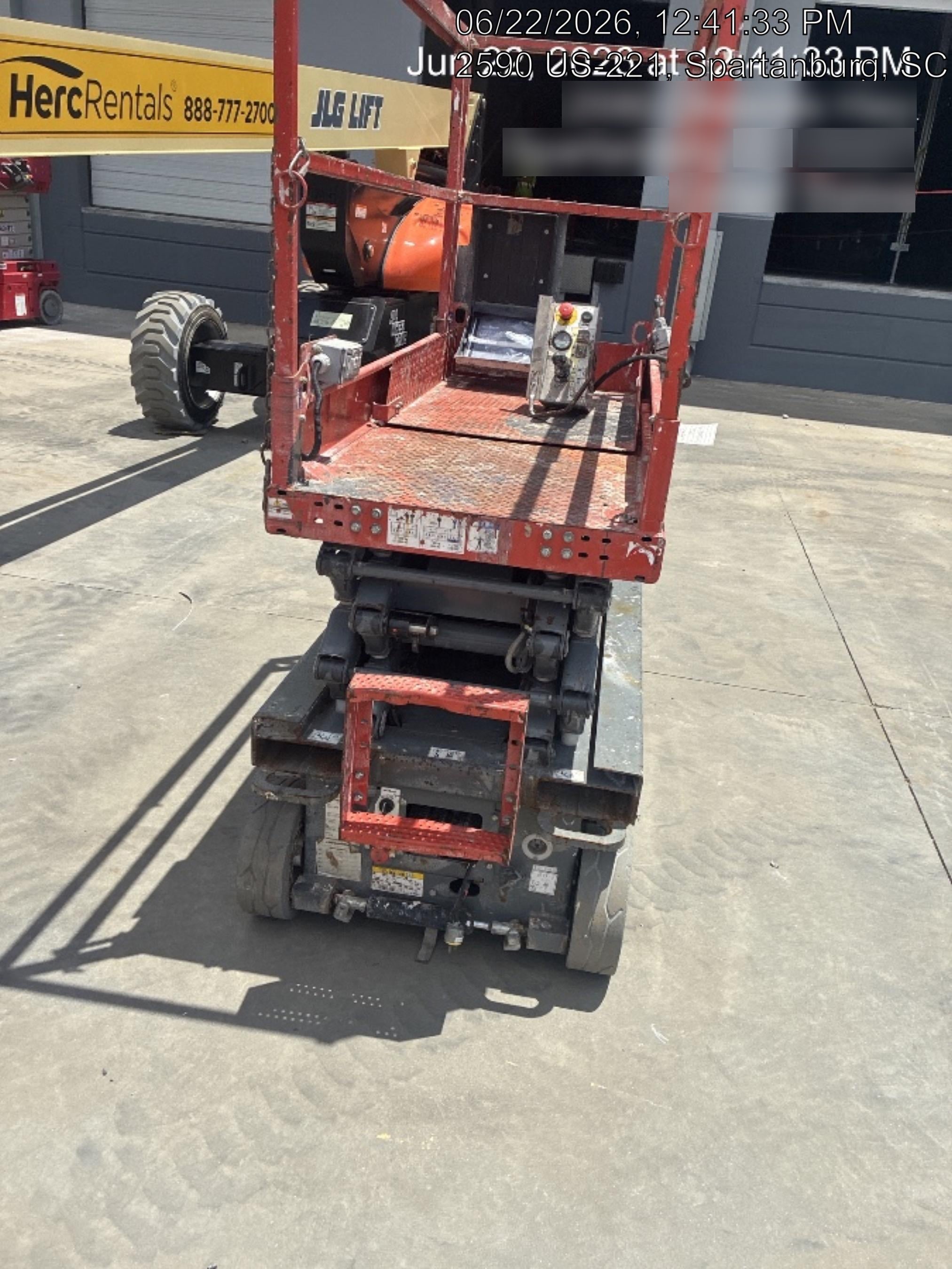 2019 Skyjack SJIII-3219 Standard Options, Trojan Batteries
