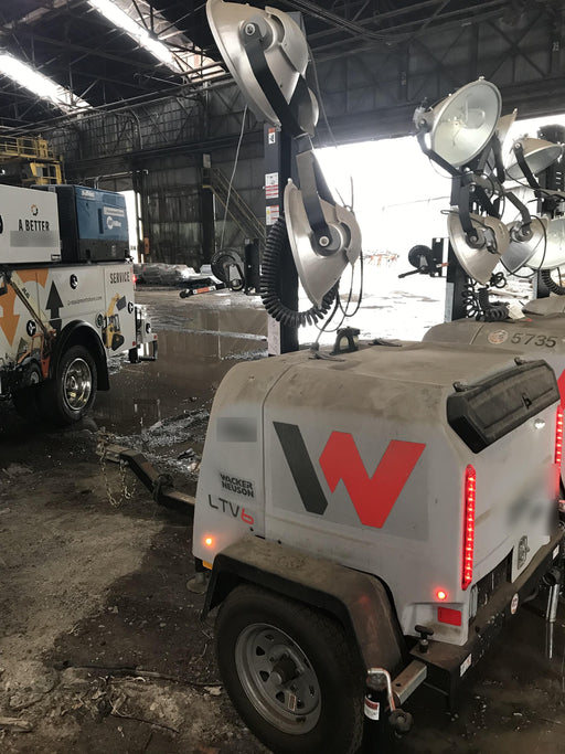 2018 Wacker Neuson LTV6L-MH Wacker Neuson LTV6L Mobile Light Tower w/Fuel Level Sensor Installed