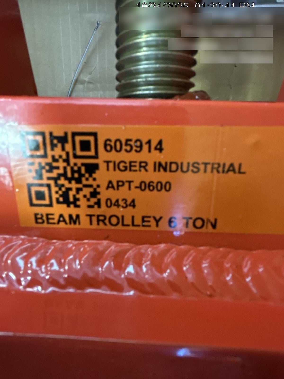 2025 TIGER INDUSTRIAL APT-0600