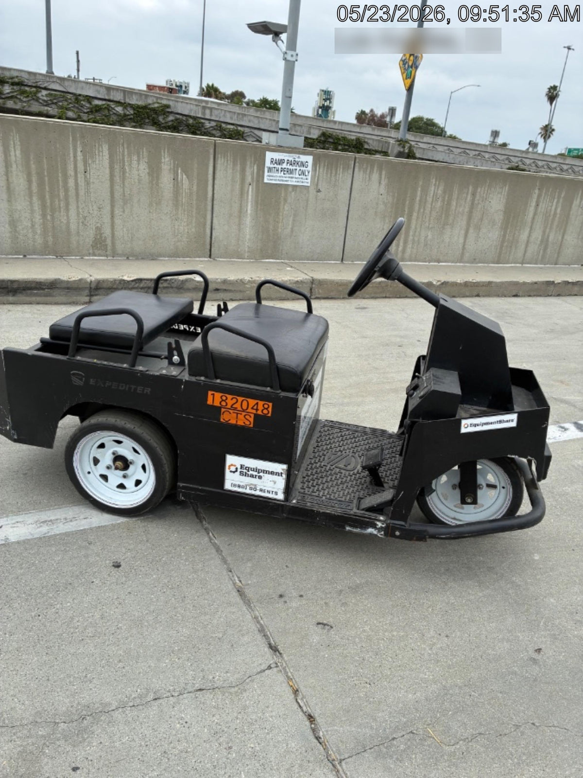 2021 Expeditor Expeditor 3 wheel Expeditor, Steering Wheel, Solid Non marketing tires, Ball Hitch, Front bumper, Painted Black