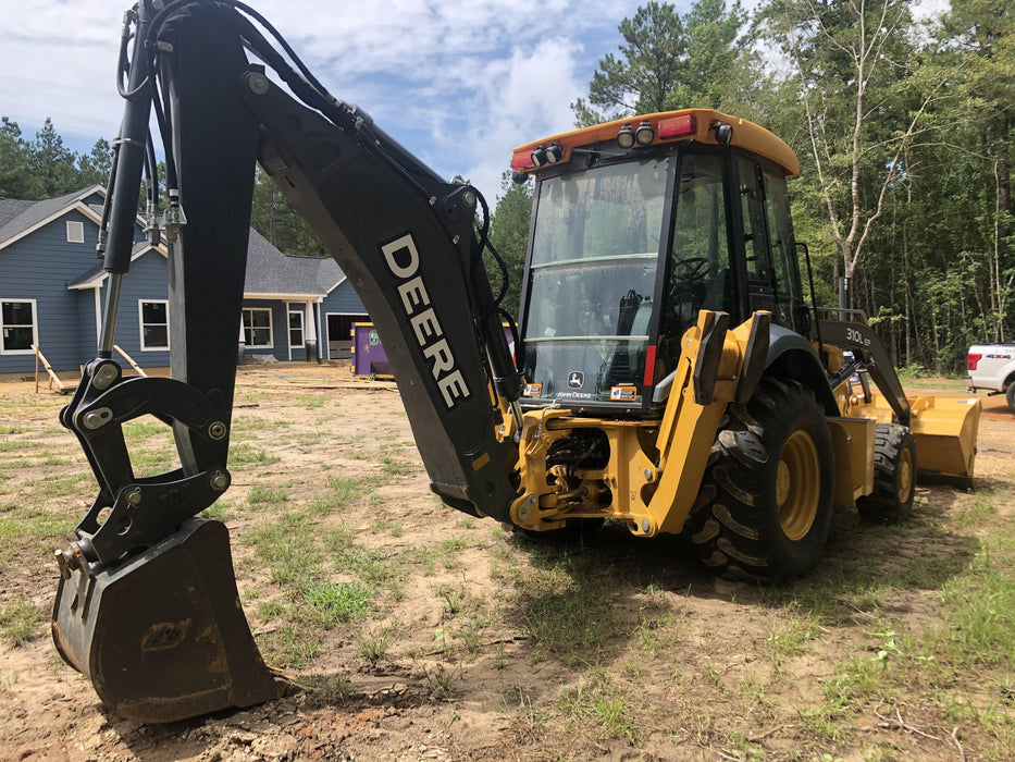 2020 John Deere 310LEP Cab/Heat/Air, 4WD, Standard Stick, Pilot Controls, 2 Way Hydraulics, TAG Manual QC