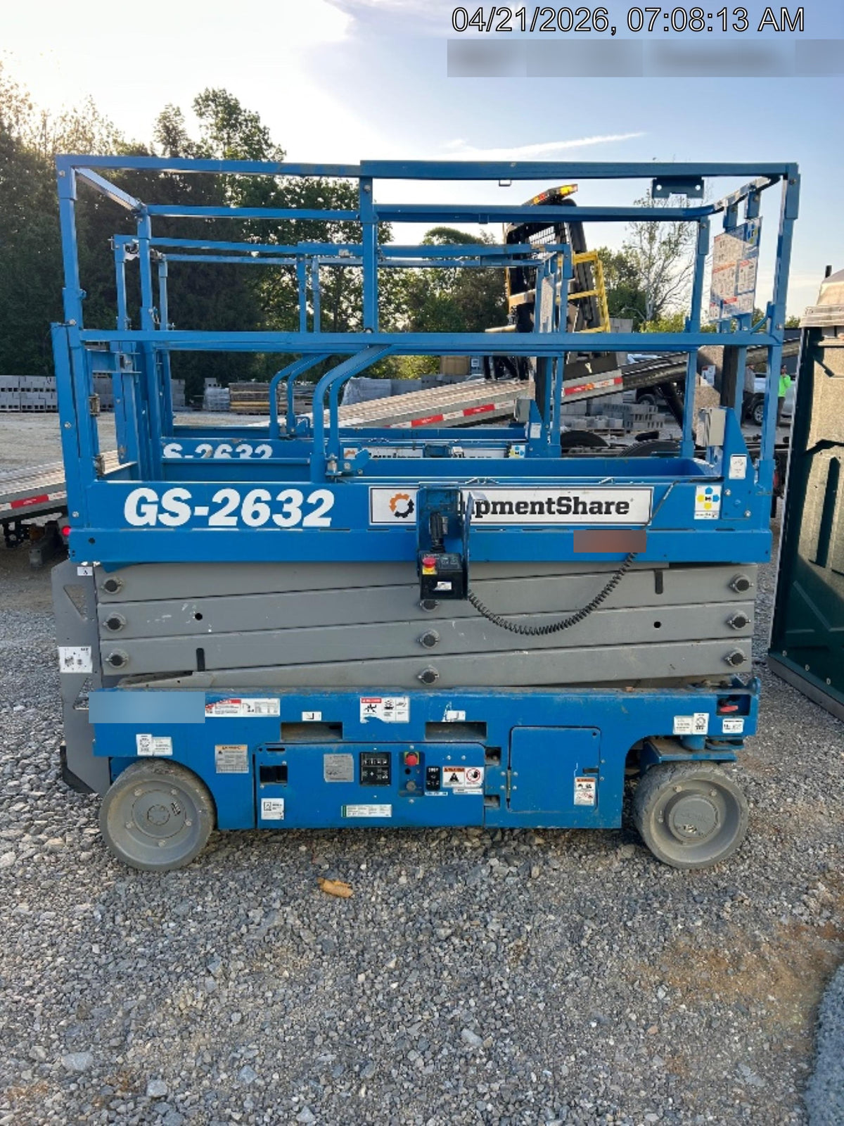 2018 Genie GS-2632 GENIE GS-2632 w/Fixed Rail, Chain Entry