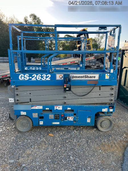2018 Genie GS-2632 GENIE GS-2632 w/Fixed Rail, Chain Entry