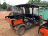 2021 Kubota RTV-X1140W-H Plastic Canopy, Windshield Acrylic Clear, LED Strobe Light, Wire Harness Kit, Back up Alarm