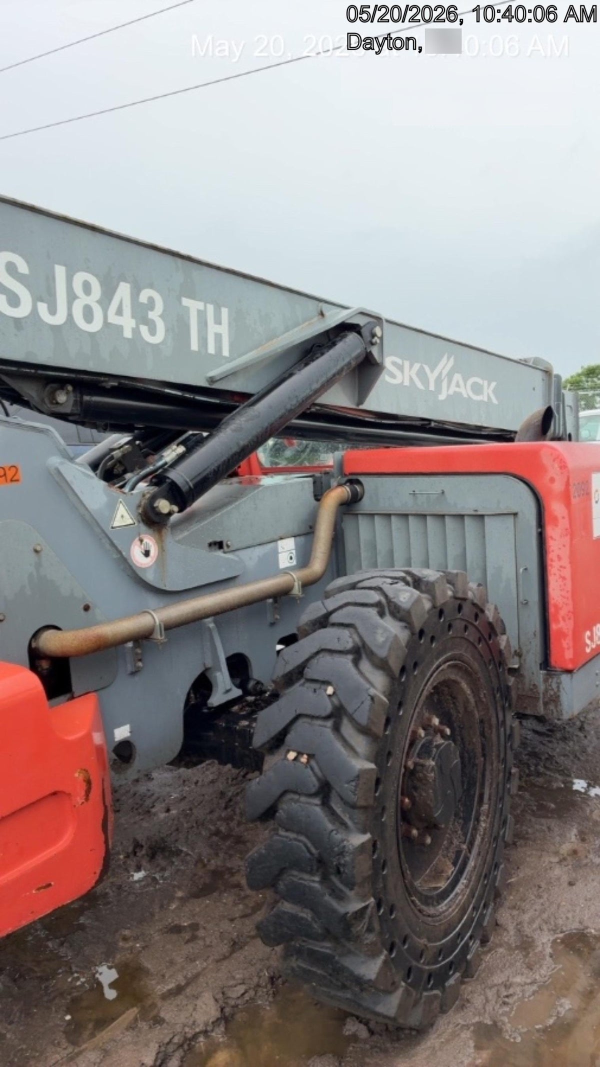 2016 Skyjack SJ843 TH Skyjack SJ843TH Telehandler